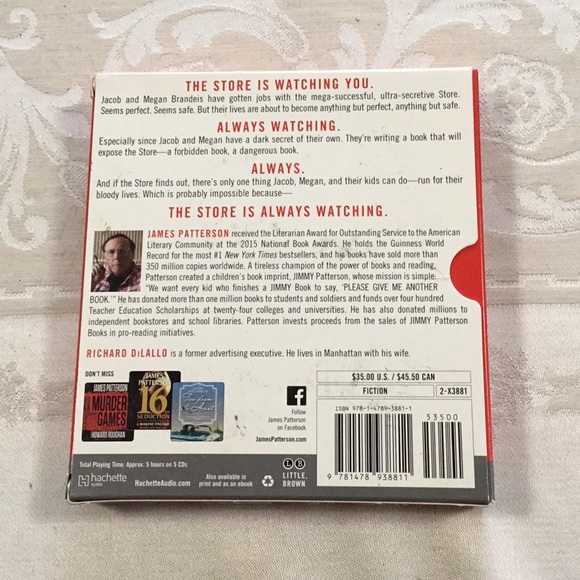 J.D. Robb and James Patterson -collection of 10 Books on Tape - Picture 4 of 11